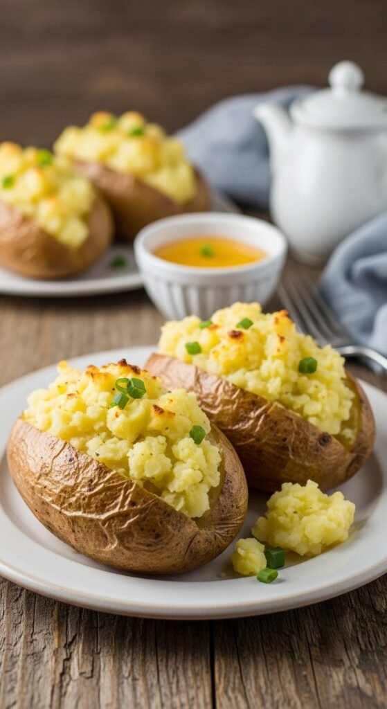 Baked Stuffed Potatoes