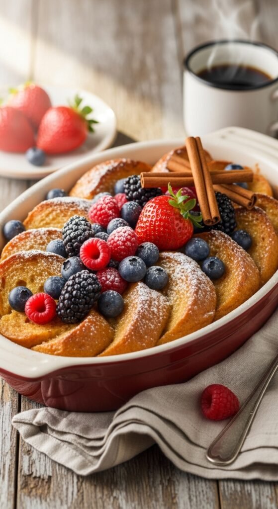 Berry-Stuffed French Toast Bake