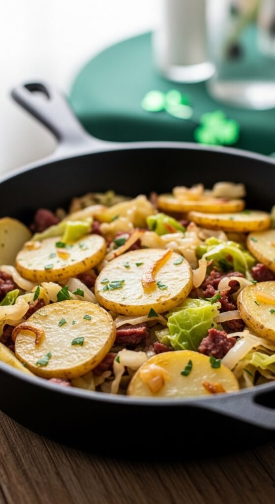 Cabbage and Potato Skillet