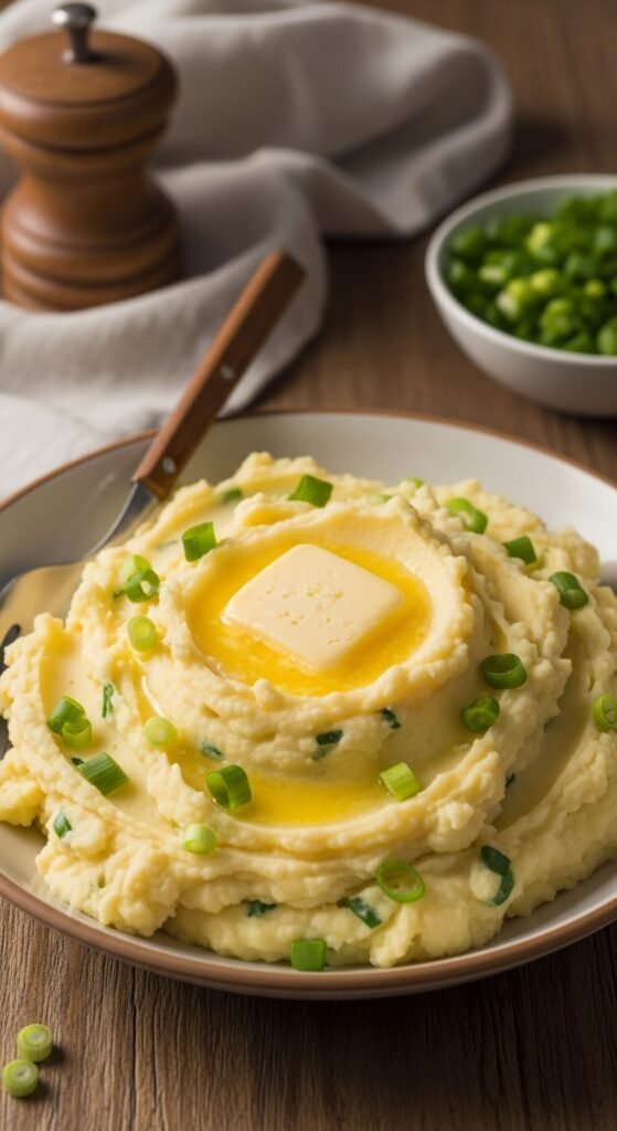 Champ with Scallions