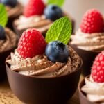 How to Make Chocolate Dessert Cups That Look Fancy