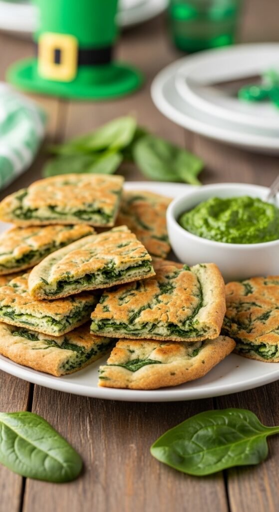 Gluten-Free Spinach Flatbread