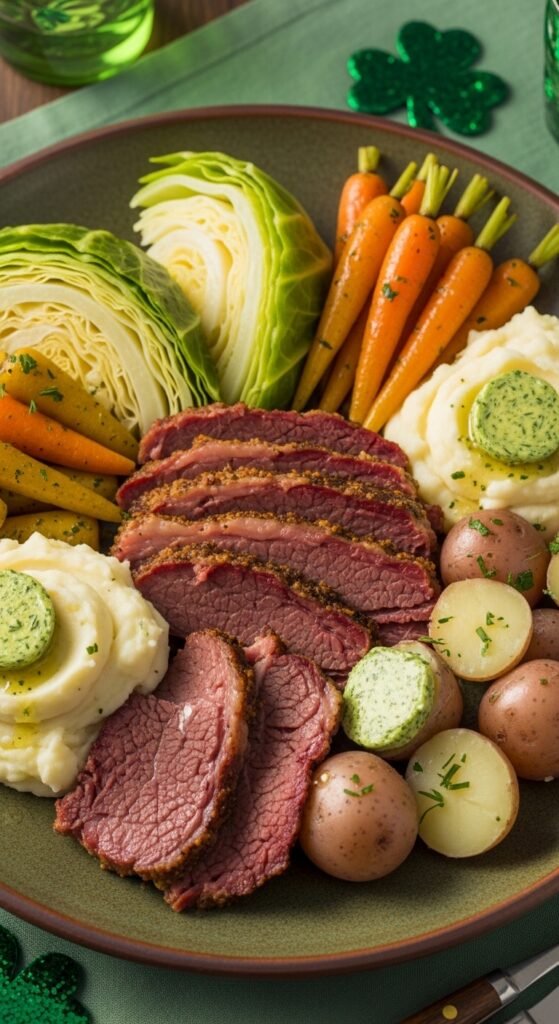 Simple Boiled Dinner Plate