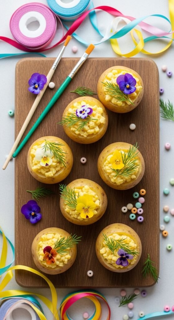 Mini Stuffed Potatoes