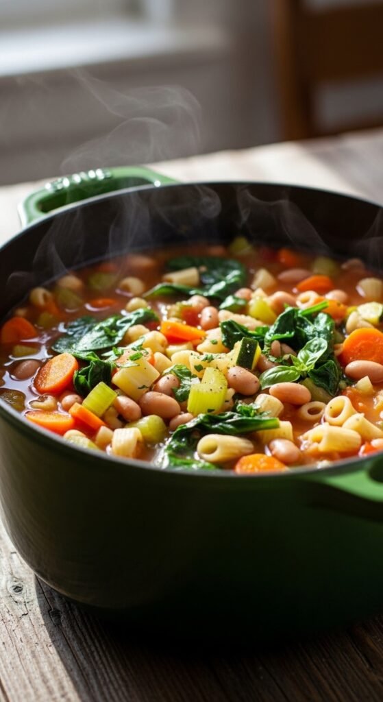Spring Minestrone Soup