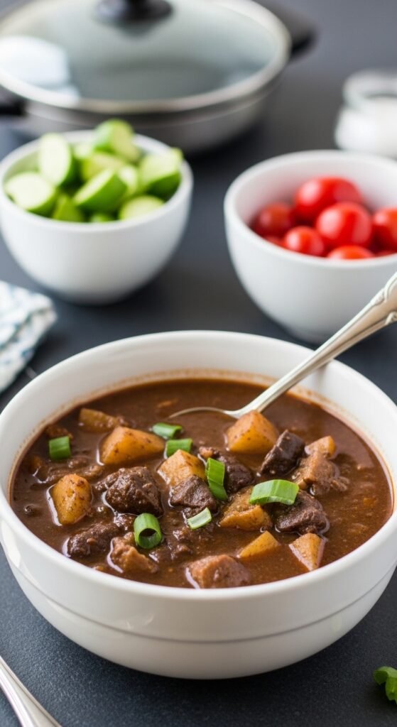 Slow Cooker Beef and Veggie Stew