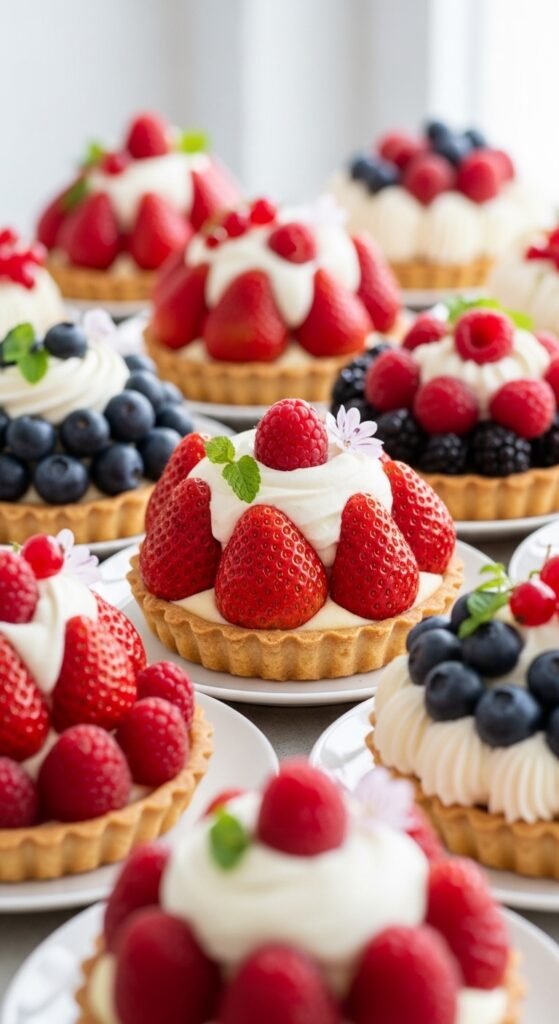Spring Berry Desserts