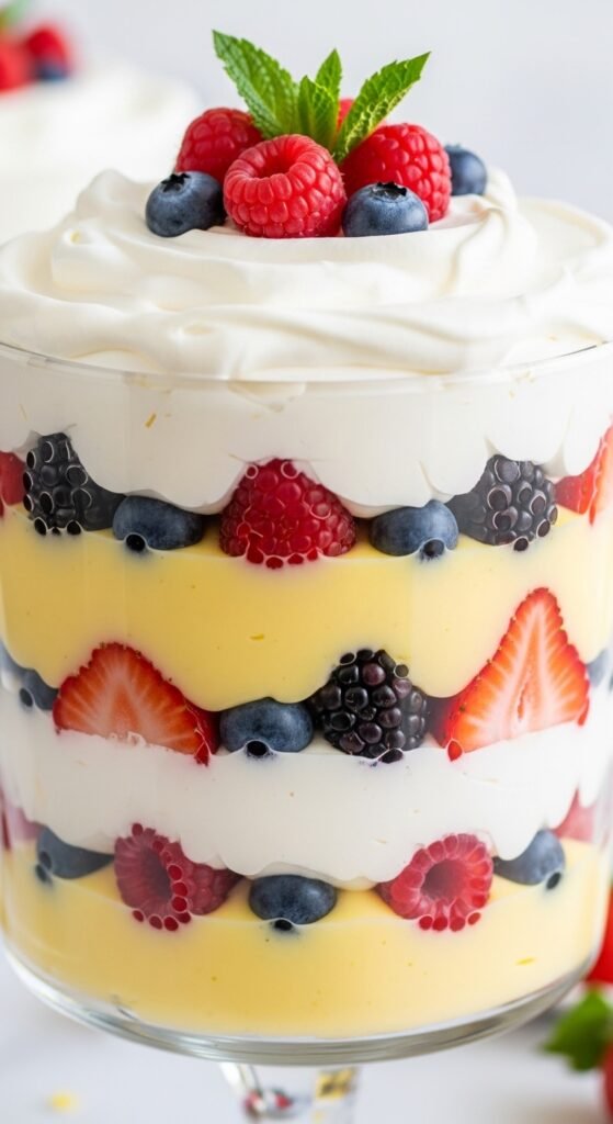 Lemon Berry Trifle