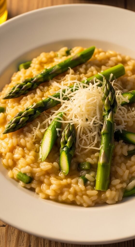 Asparagus and Parmesan Risotto