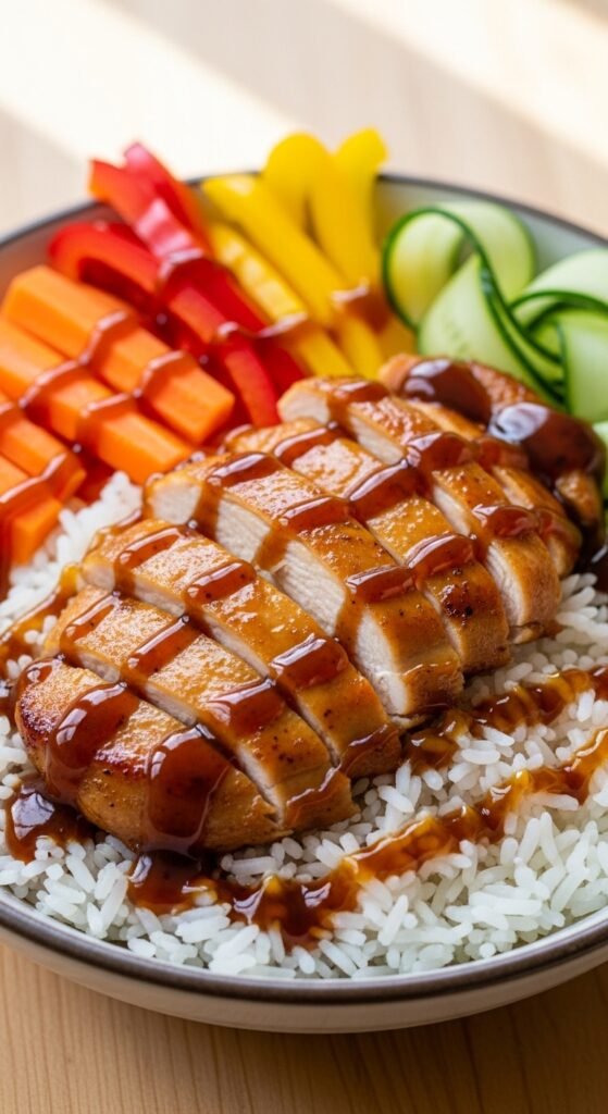 Teriyaki Chicken Rice Bowls