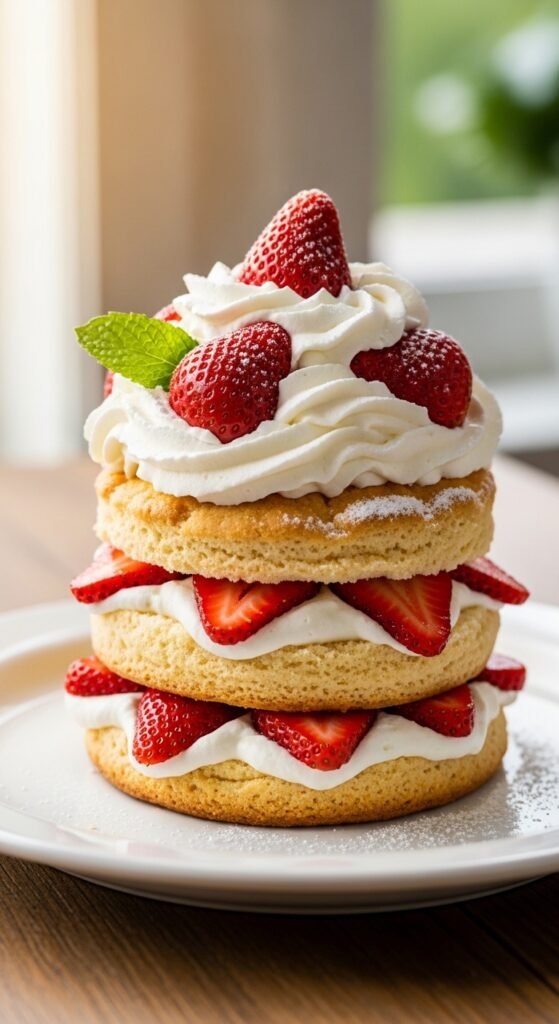 Assembling the Perfect Shortcake Dessert