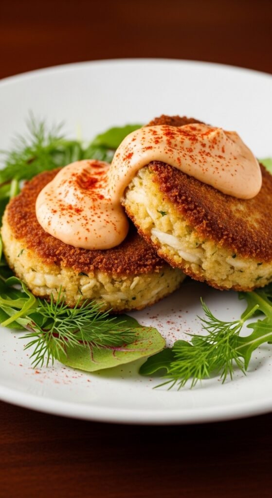 Crab Cakes with Remoulade Sauce