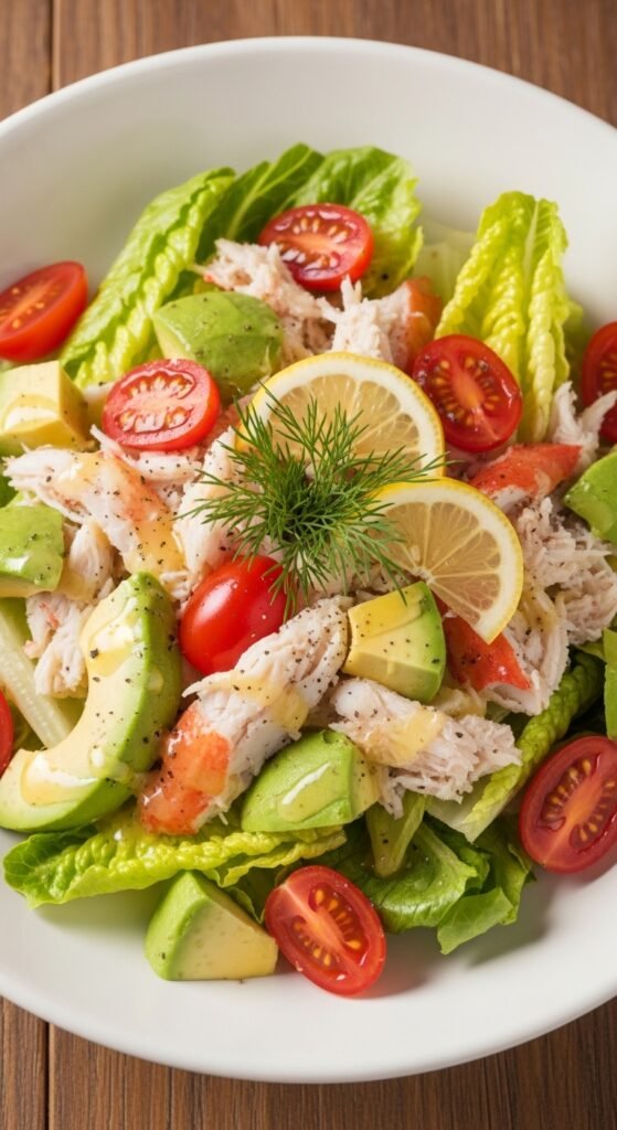 Crab and Avocado Salad