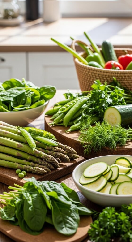 Spring Green Veg Recipes