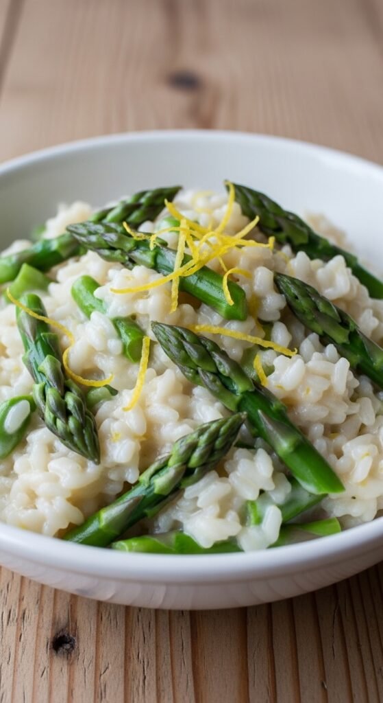 Asparagus and Lemon Risotto