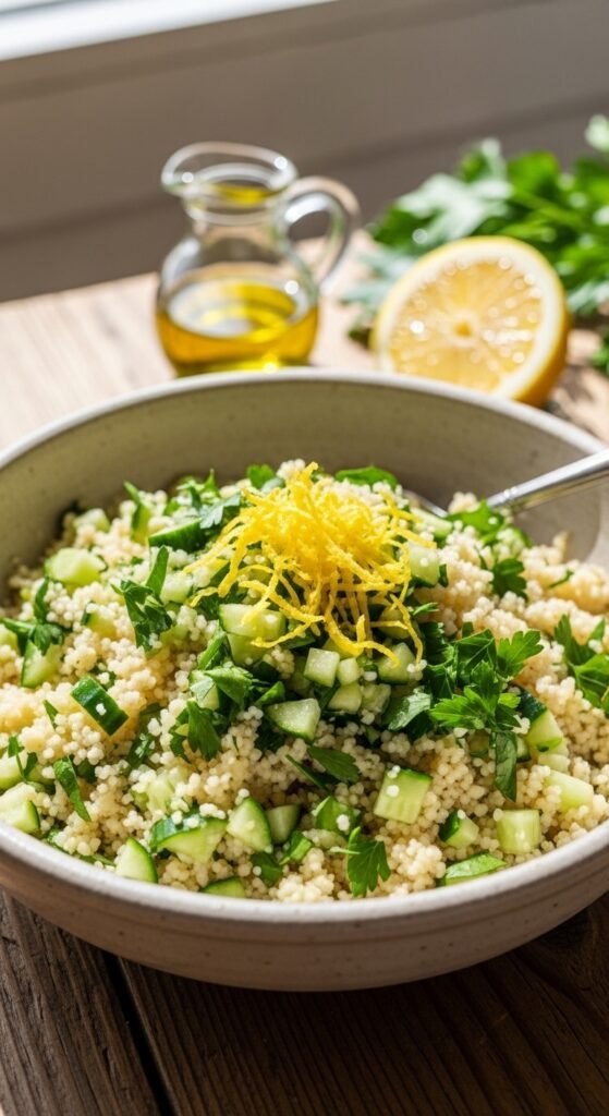Parsley and Lemon Couscous Salad