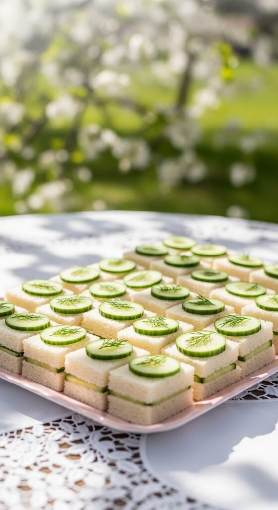Cucumber Tea Sandwiches