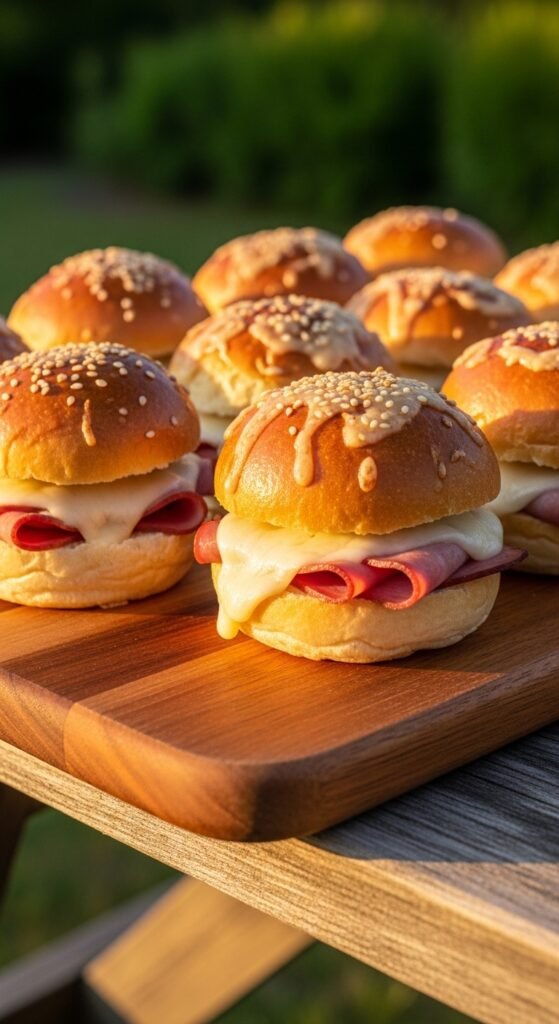 Ham and Cheese Sliders