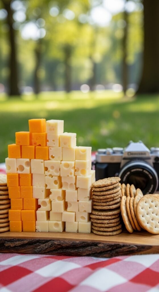 Cheese and Cracker Bites