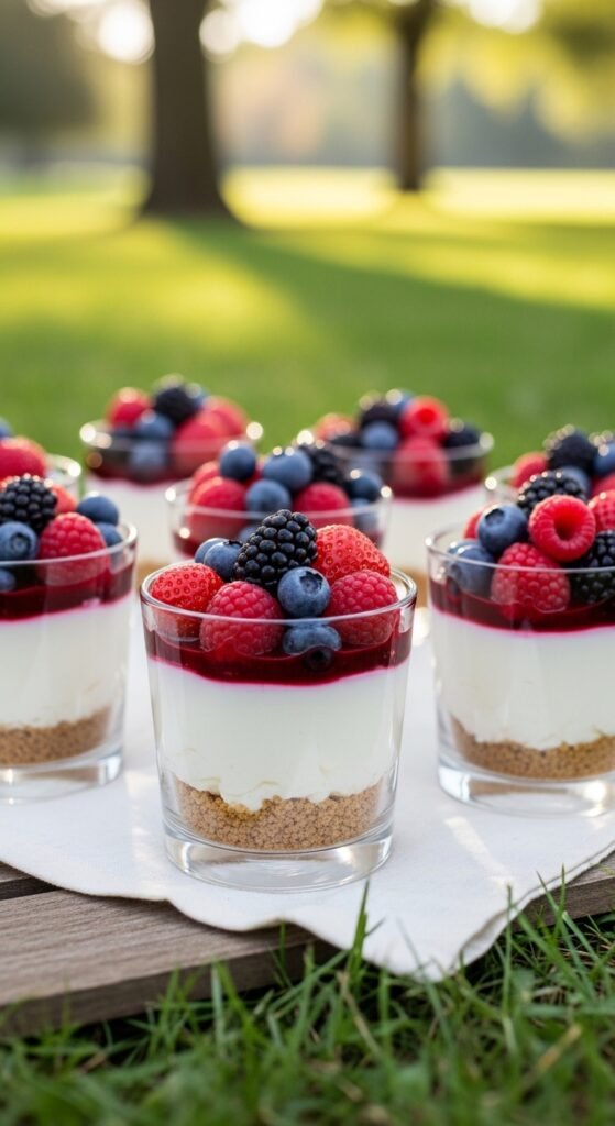 No-Bake Cheesecake Cups