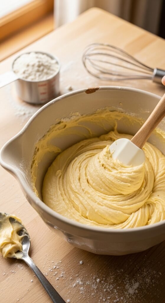 Don’t Overmix the Batter