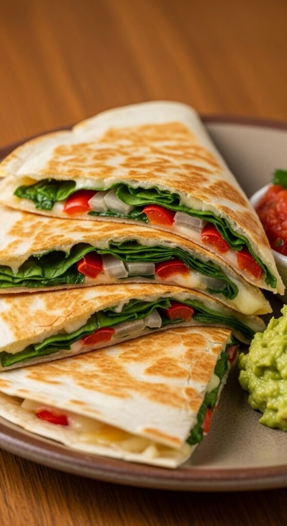Veggie-Packed Quesadillas