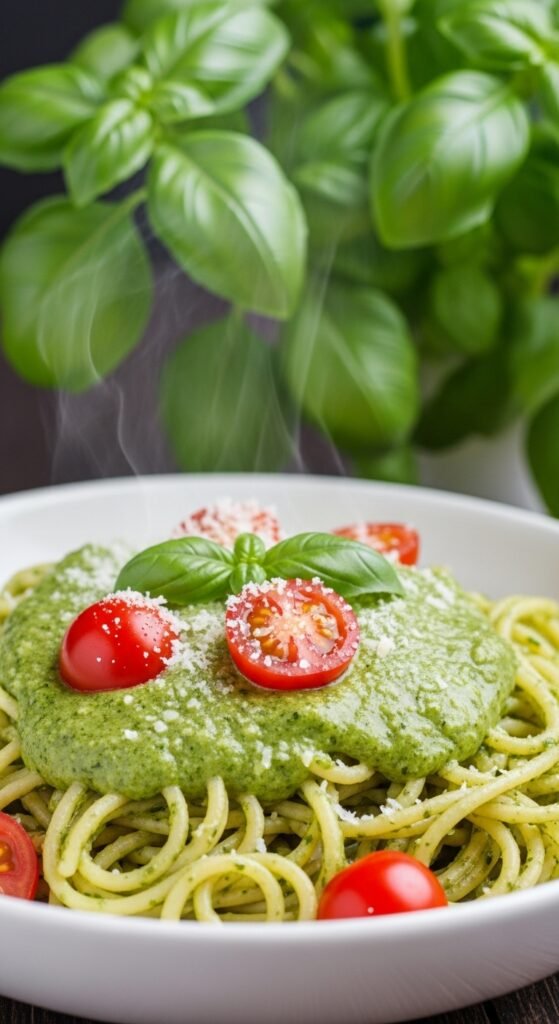 Springtime Pesto Pasta