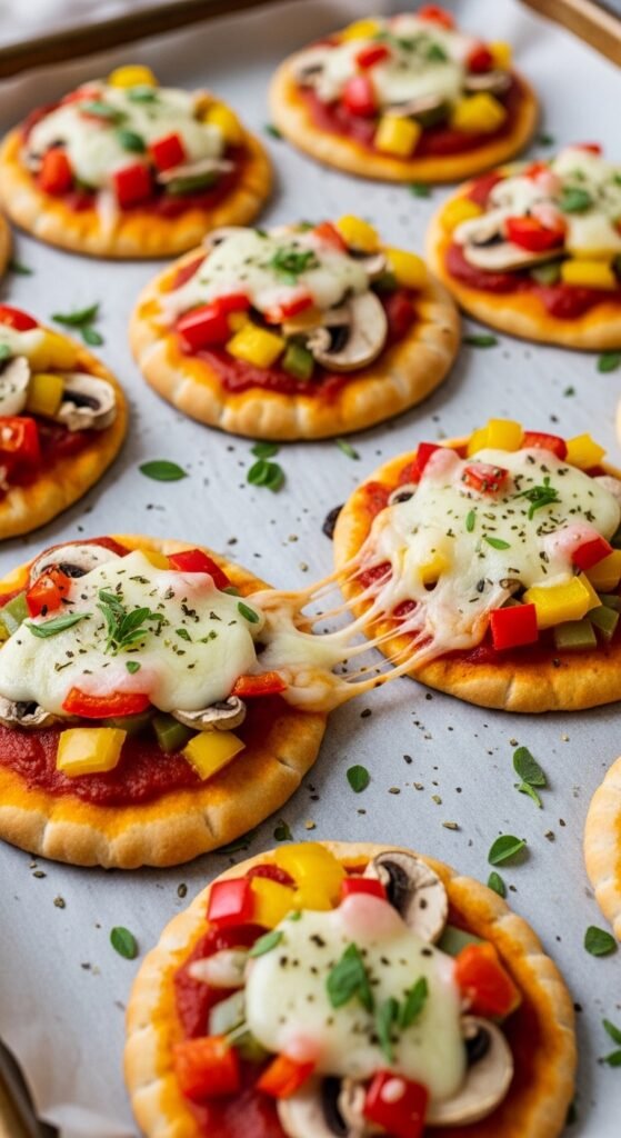 Mini Pita Pizzas