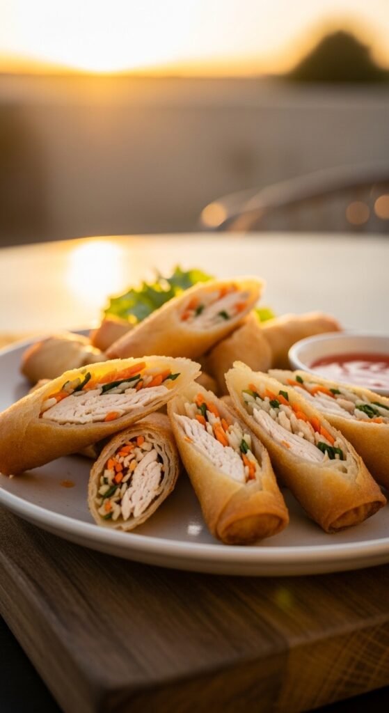 Chicken Spring Rolls