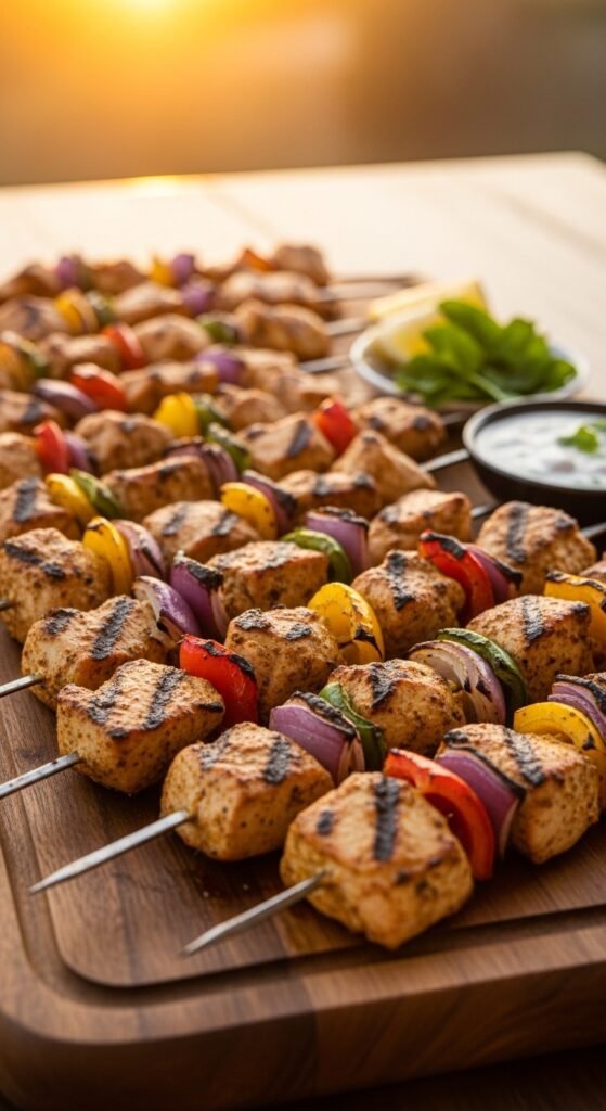 Chicken Tikka Skewers