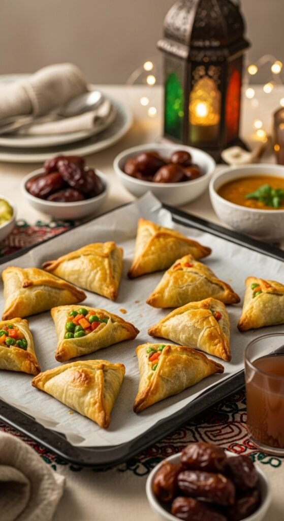 Oven-Baked Vegetable Samosas