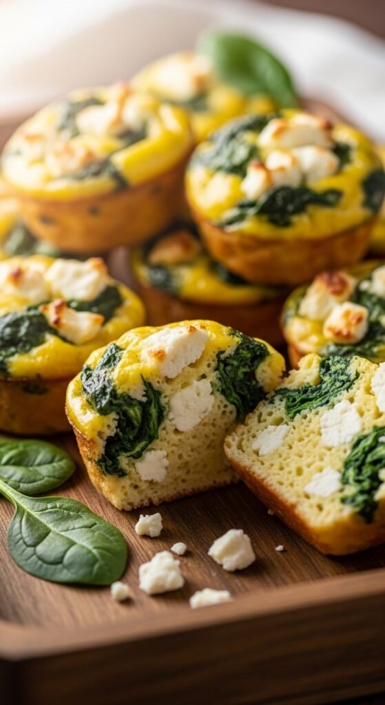 Spinach and Feta Egg Muffins