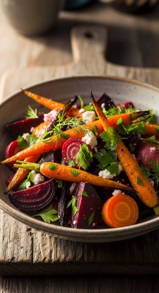 Roasted Carrot and Beet Salad