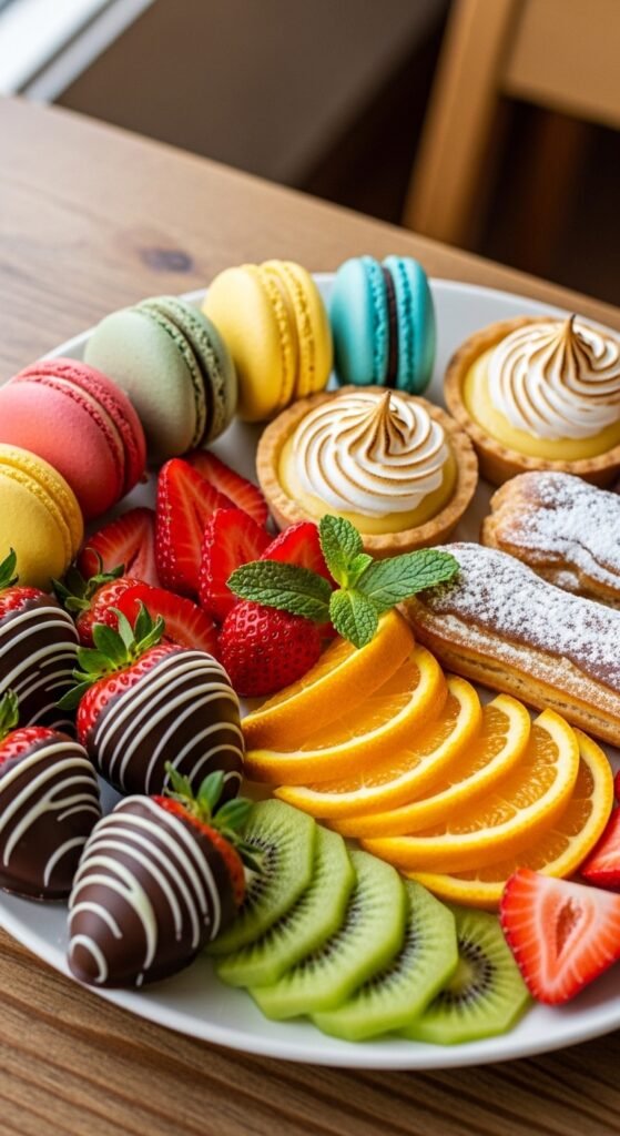 How to make dessert platter