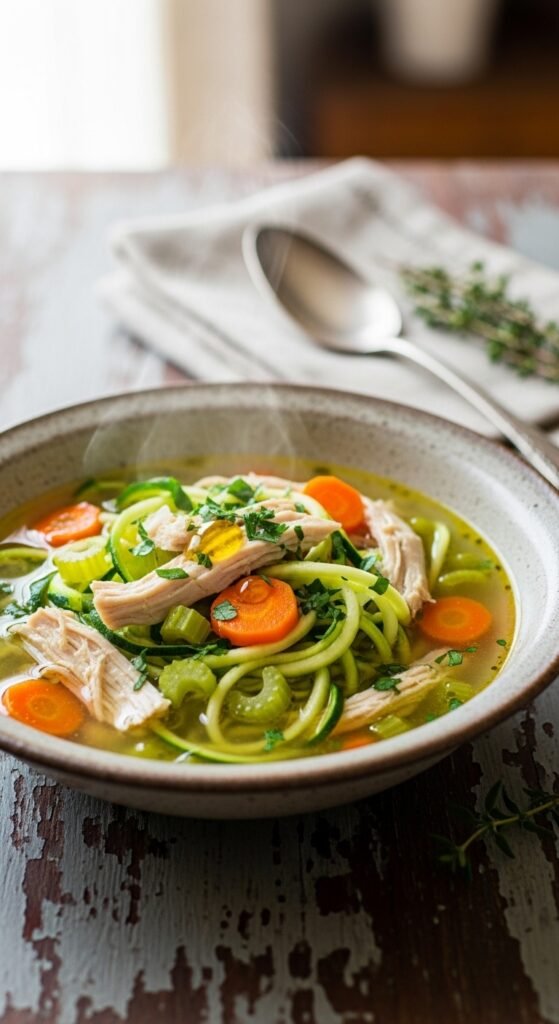 Chicken Zoodle Soup