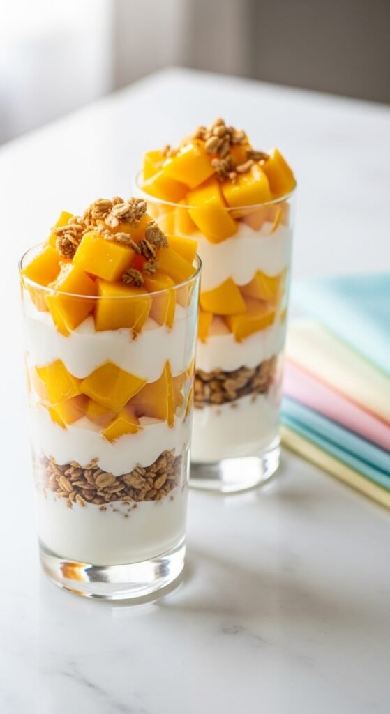 Mango Yogurt Parfaits