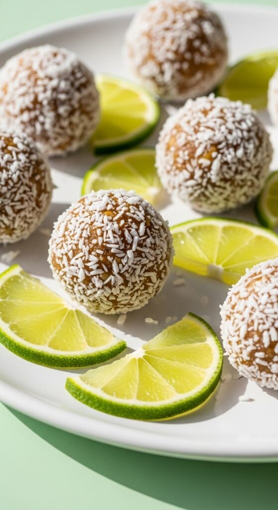 Coconut Lime Energy Bites