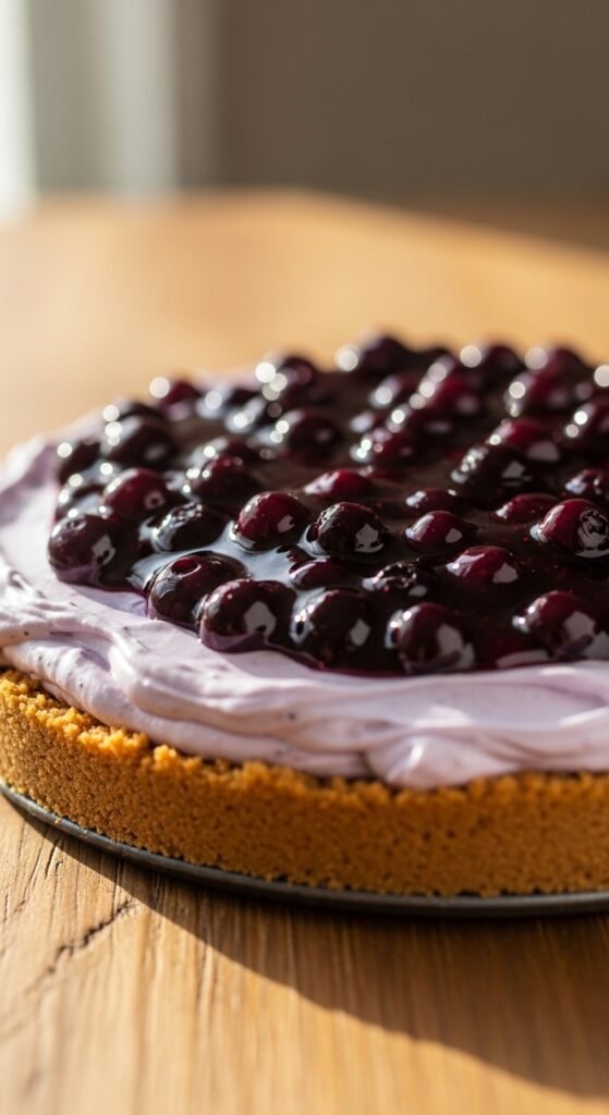 Blueberry Cream Cheese Pie