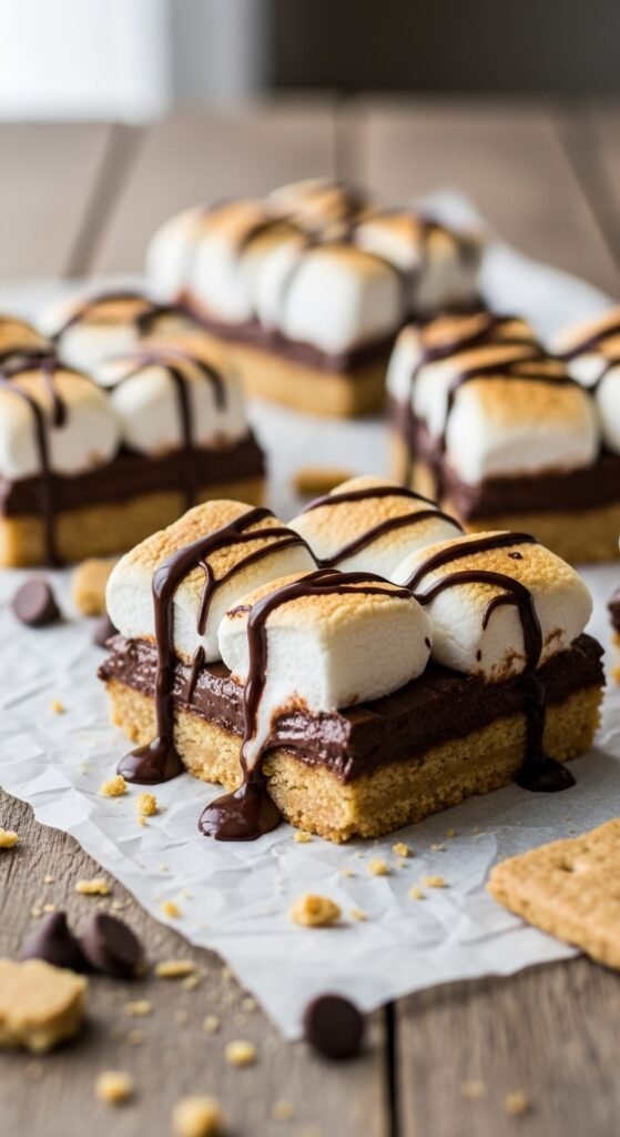 No-Bake S’mores Bars
