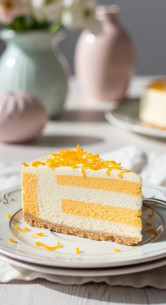 Orange Creamsicle Cheesecake