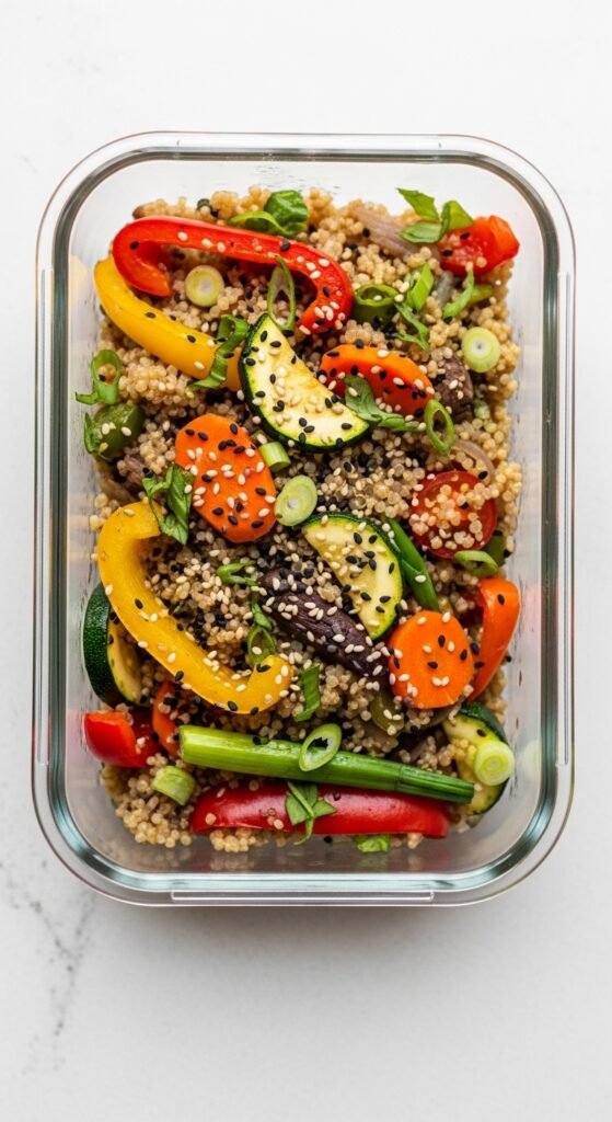 Quinoa Veggie Stir-Fry
