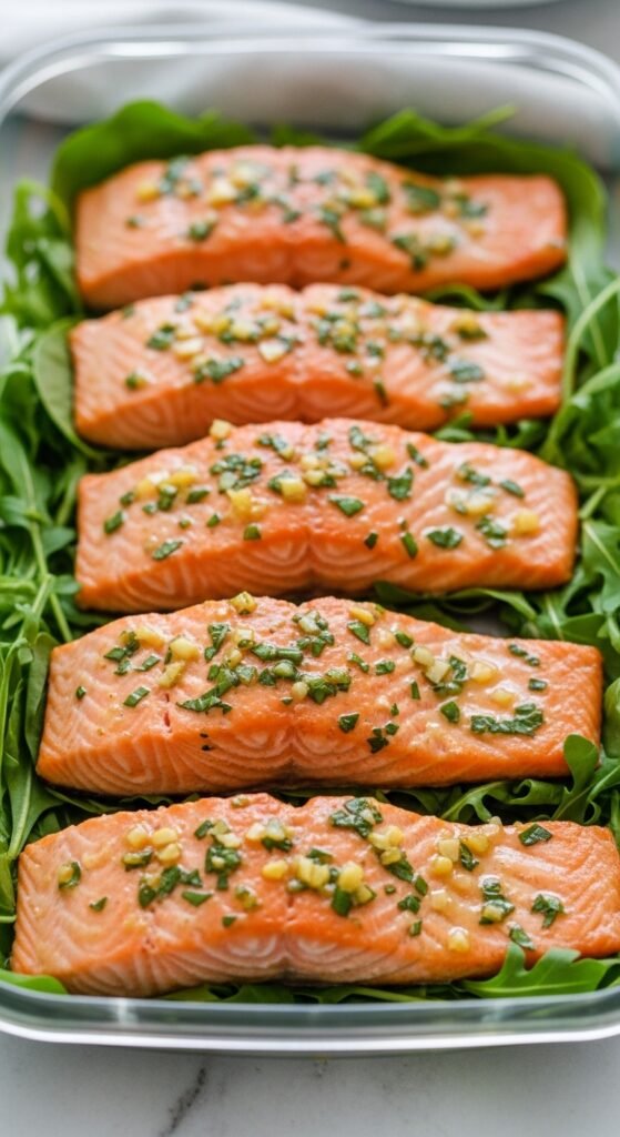 Baked Lemon Herb Salmon