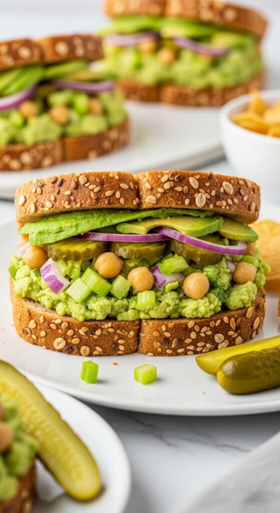 Chickpea Salad Sandwiches