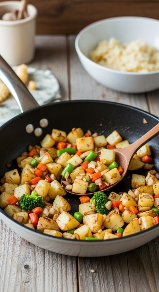 Irish Potato Hash with Vegetables