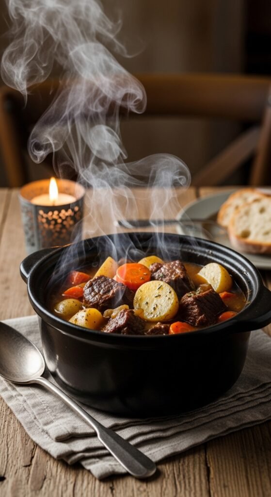 One-Pot Beef and Root Vegetable Dinner