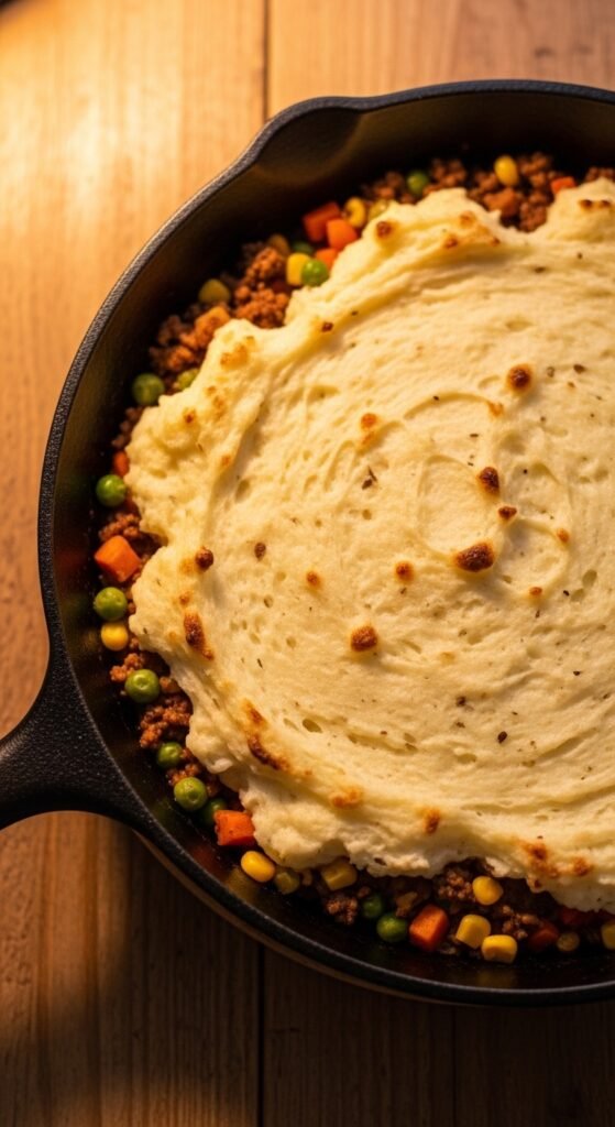 Skillet Shepherd-Style Dinner