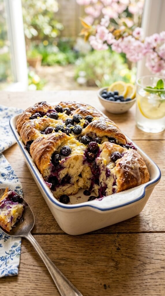 Blueberry Lemon Pull-Apart Bread