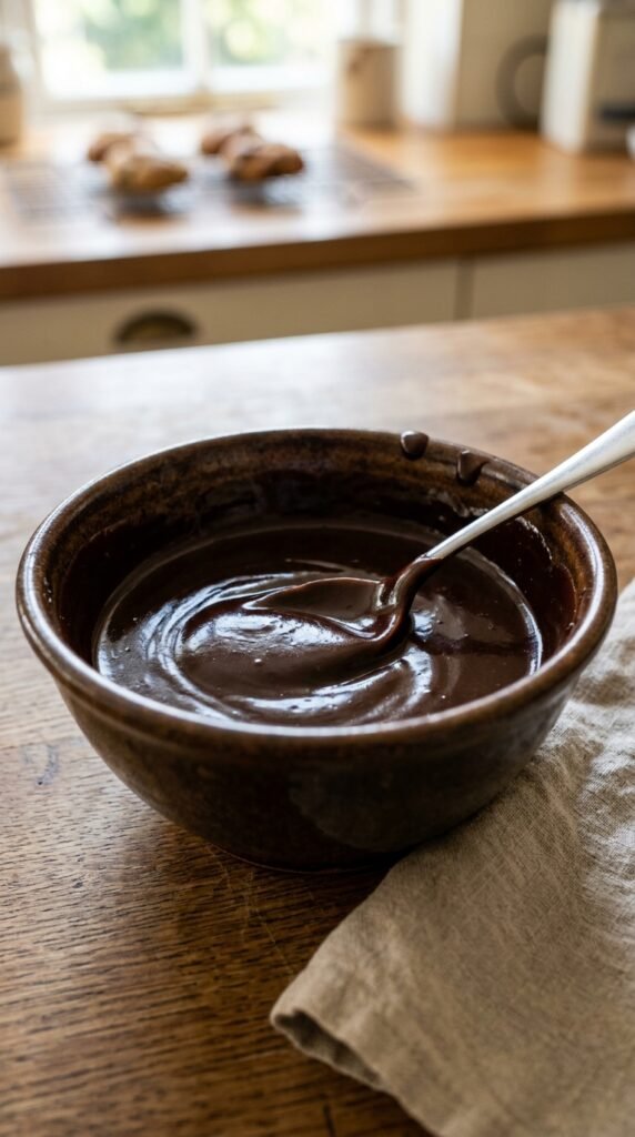 Let the Glaze Cool Slightly