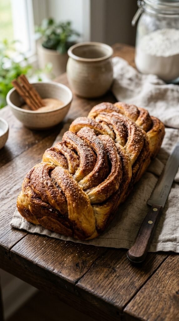 Cinnamon Sugar Twist Bread