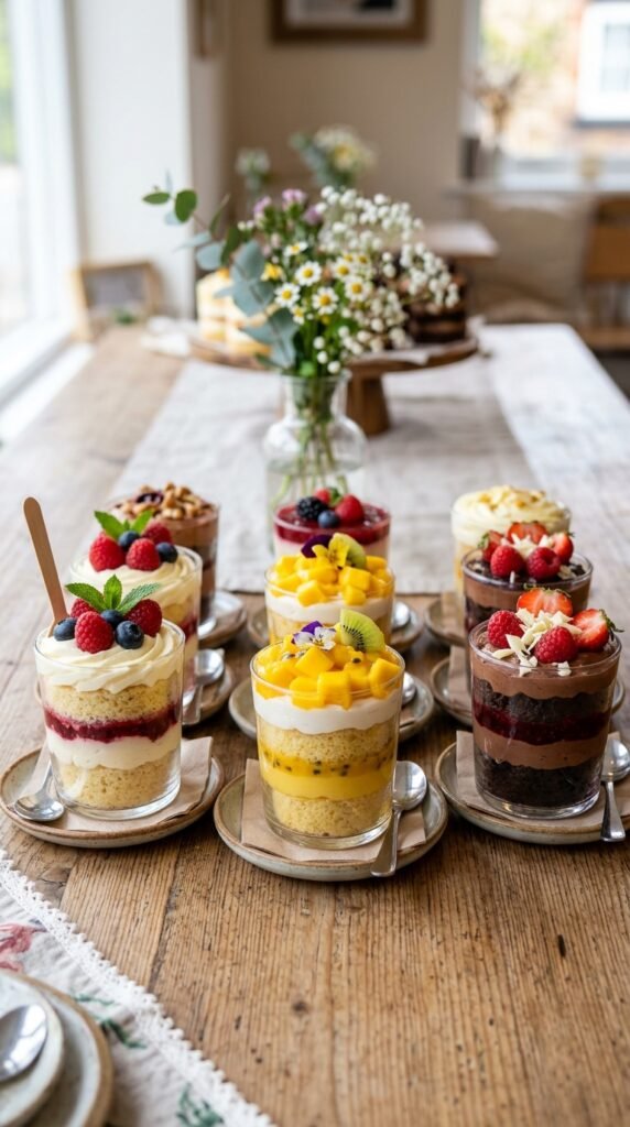 How to Make Cake Dessert Cups